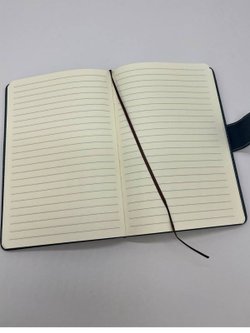 Блокнот с магнитной застежкой A5 96 листов графит (462-1-xD07)