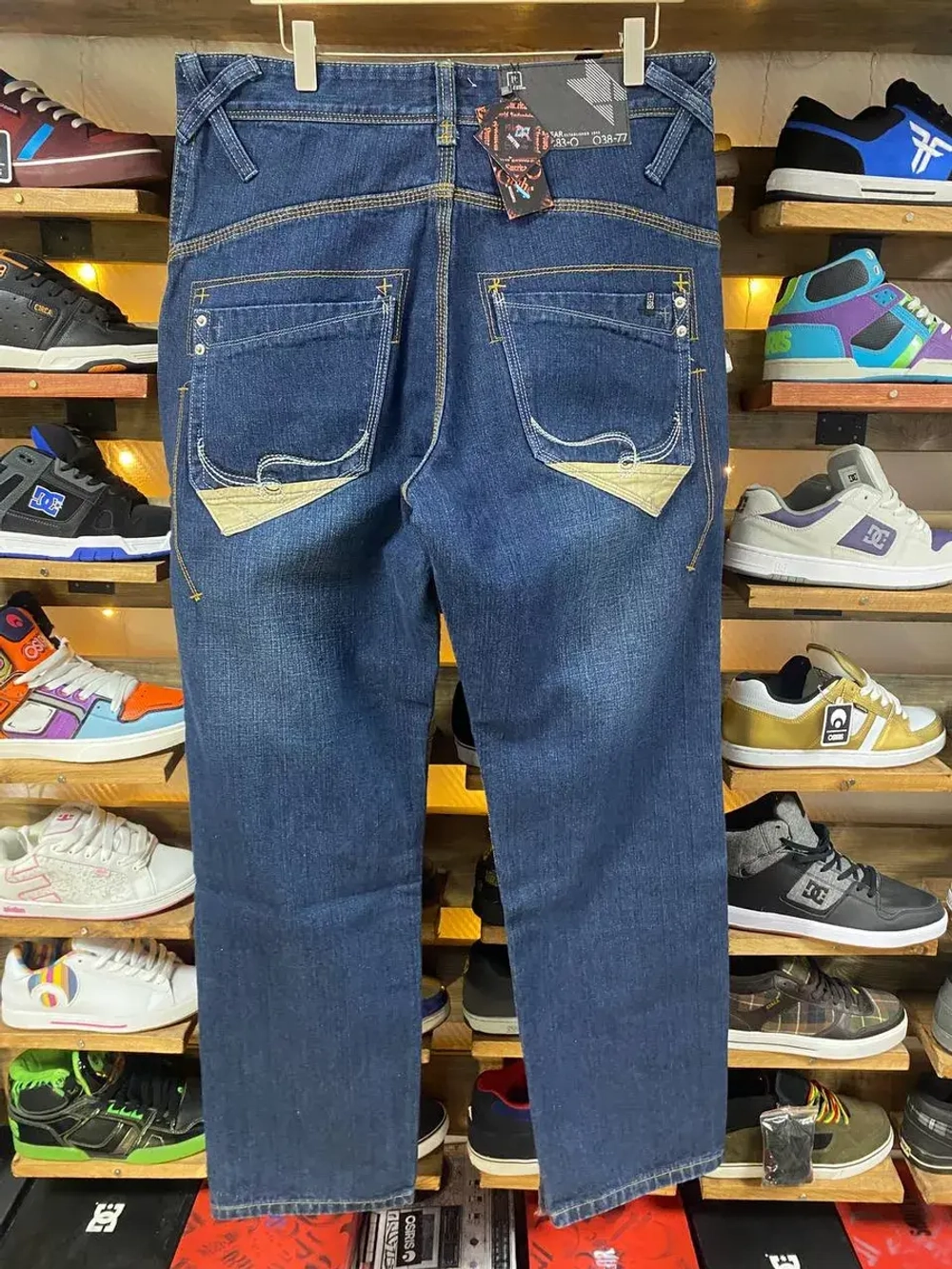 Джинсы прямые широкие трубы от Savitar Shoes Company
