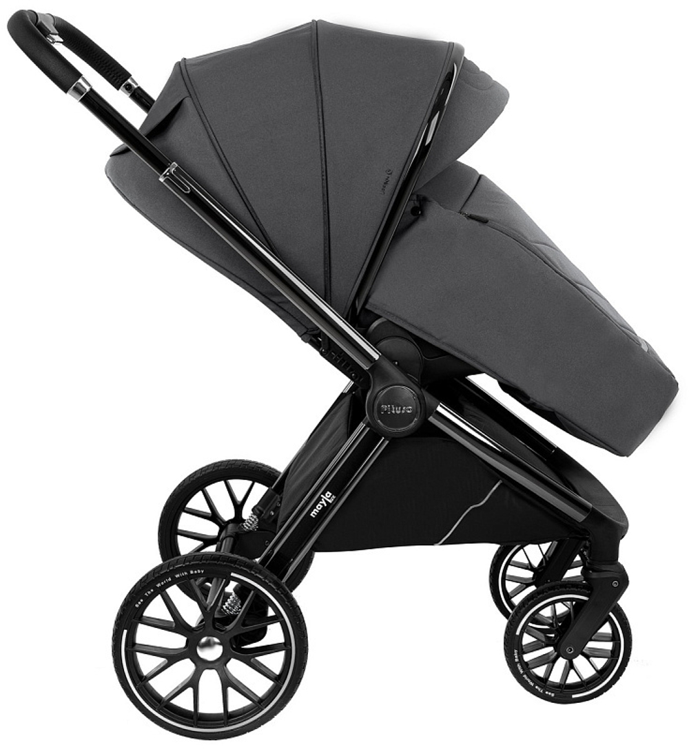 Детская коляска Pituso Mayla Lux 2 в 1 Dark Grey