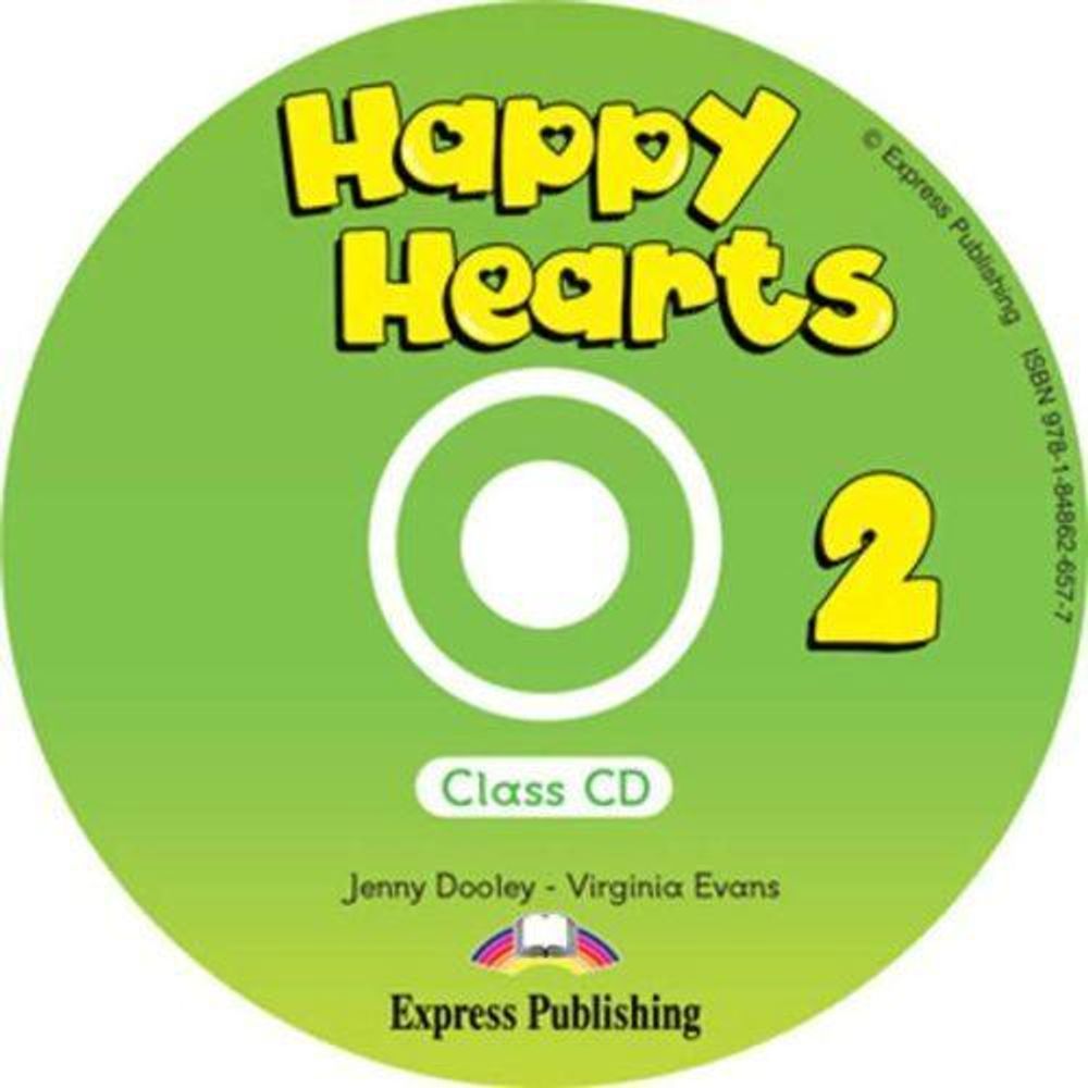 Happy Hearts 2. Class CD. Аудио CD для работы в классе