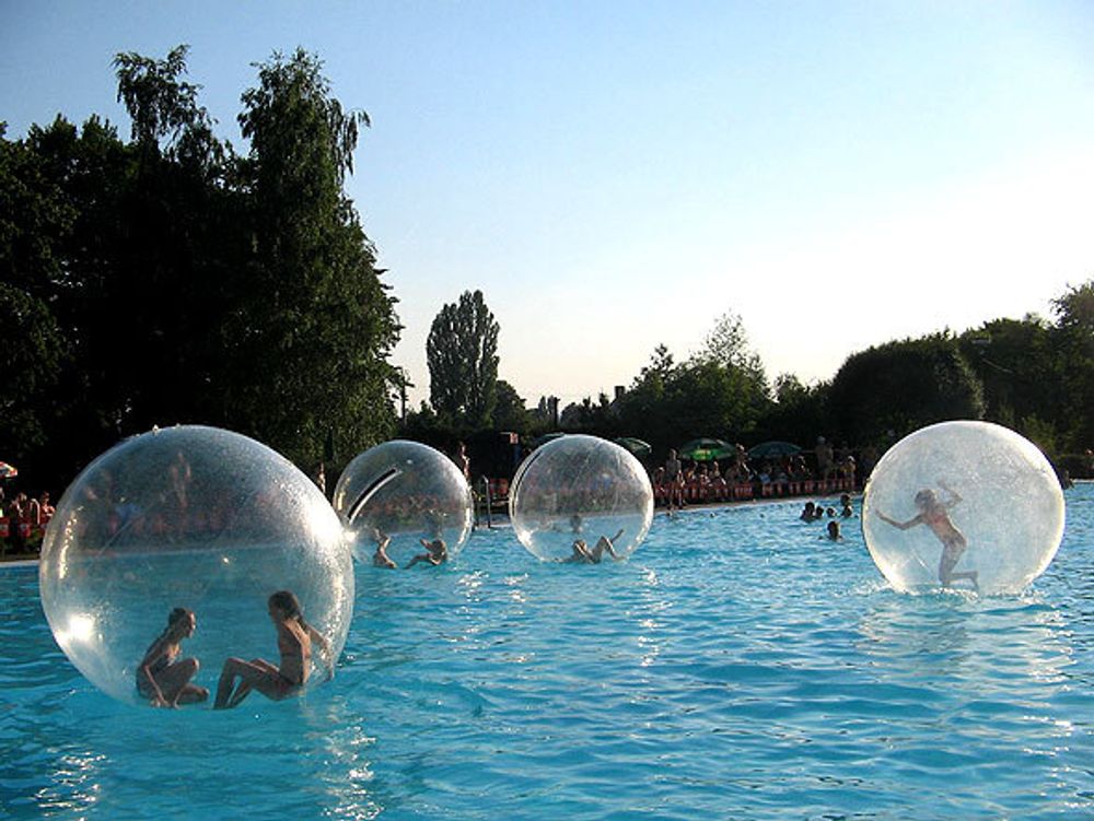 Водная сфера ТПУ Россия 2,0м прозрачная