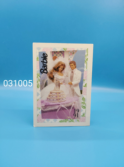 Аксессуар винтажная карточка Барби 90х 031005