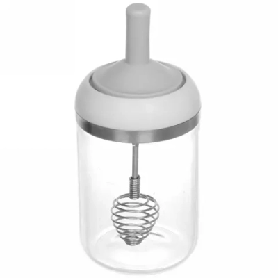 Банка стеклянная «O'lala» с венчиком 7,6*16,4см