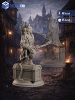 Пират Капитан Чёрного Клада миниатюры для настольных игр РНИ, ДнД