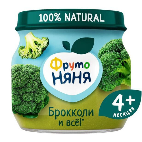 ФрутоНяня Пюре Брокколи 80г