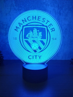 3D Светильник "Manchester City FC" (Манчестер Сити)