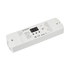 INTELLIGENT ARLIGHT Контроллер SMART-SPI-302-82-2G-SH-PS-SUF (12-24V, 2.4G) (IARL, IP20 Пластик, 5 лет) 054176