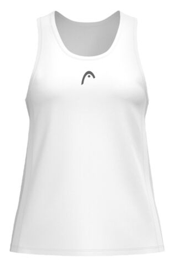 Женский топ теннисный Head Club 25 Tech Tank - белый