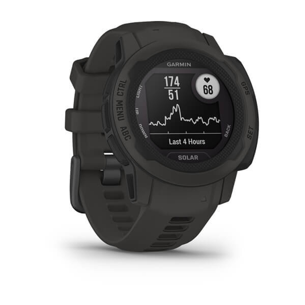 Смарт часы Garmin Instinct 2S Solar черный