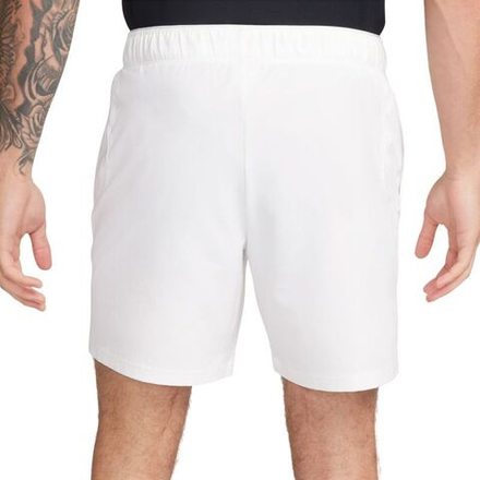 Теннисные шорты Nike Court Dri-Fit Advantage 7" Tennis Short - white/white/black - White