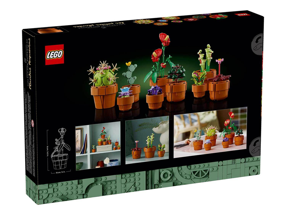 LEGO Icons 10329 «Миниатюрные растения» — коллекция Botanical, стильный декор