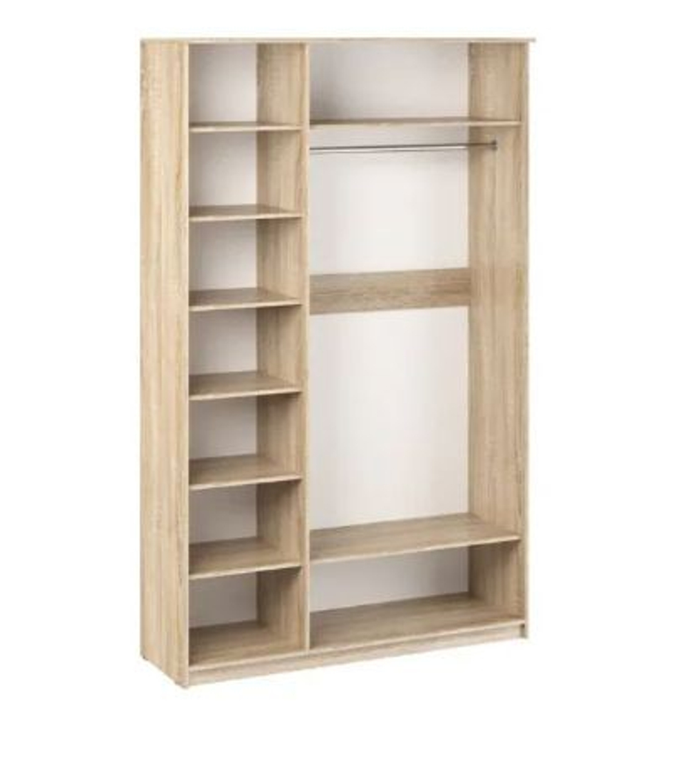 Шкаф 3-х створчатый без зеркала Ясень шимо темный/Ясень шимо светлый