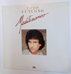 Винтажная виниловая пластинка LP Toto Cutugno Mediterraneo (Italy 1987)