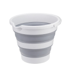 Ведро ФЛЕКС 5 л складное, носик для слива, отверстие для подвешивания, материал- полипропилен, ТЭП М2414