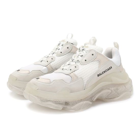Кроссовки Balenciaga Triple S Clear Sole White