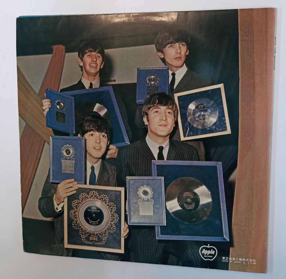 Винтажная виниловая пластинка LP With The Beatles (Japan 1973) (No Obi)