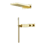 Душевая система Sancos Linn SC9023BG брашированное золото