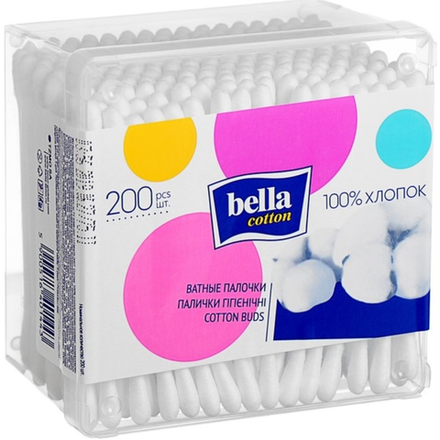 Ватные палочки Bella Cotton 200 шт