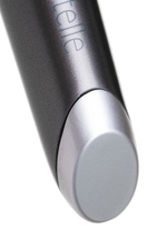 Серый жезловый вибратор Le Stelle HIDRA с нагревом (Цвет: серый)