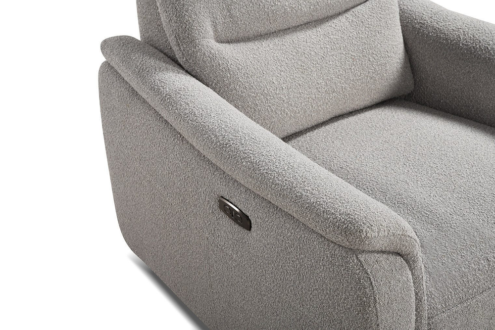 Кресло-реклайнер Cheretto серое