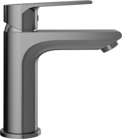 Смеситель для раковины STWORKI Готланд S13010GB вороненая сталь