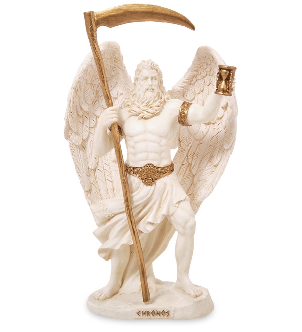 Veronese WS-1195/3 Статуэтка «Кронос - бог урожая, земледелия, веков и разрушительных сил времени»