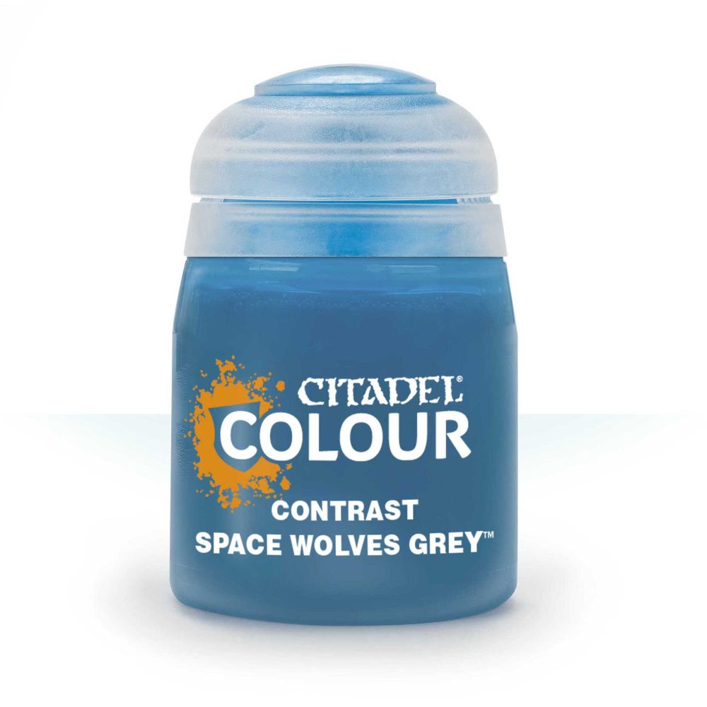 Краска акриловая Citadel Contrast: Space Wolves Grey (18Ml) Краска акриловая Citadel Contrast: Space Wolves Grey (18Ml)
