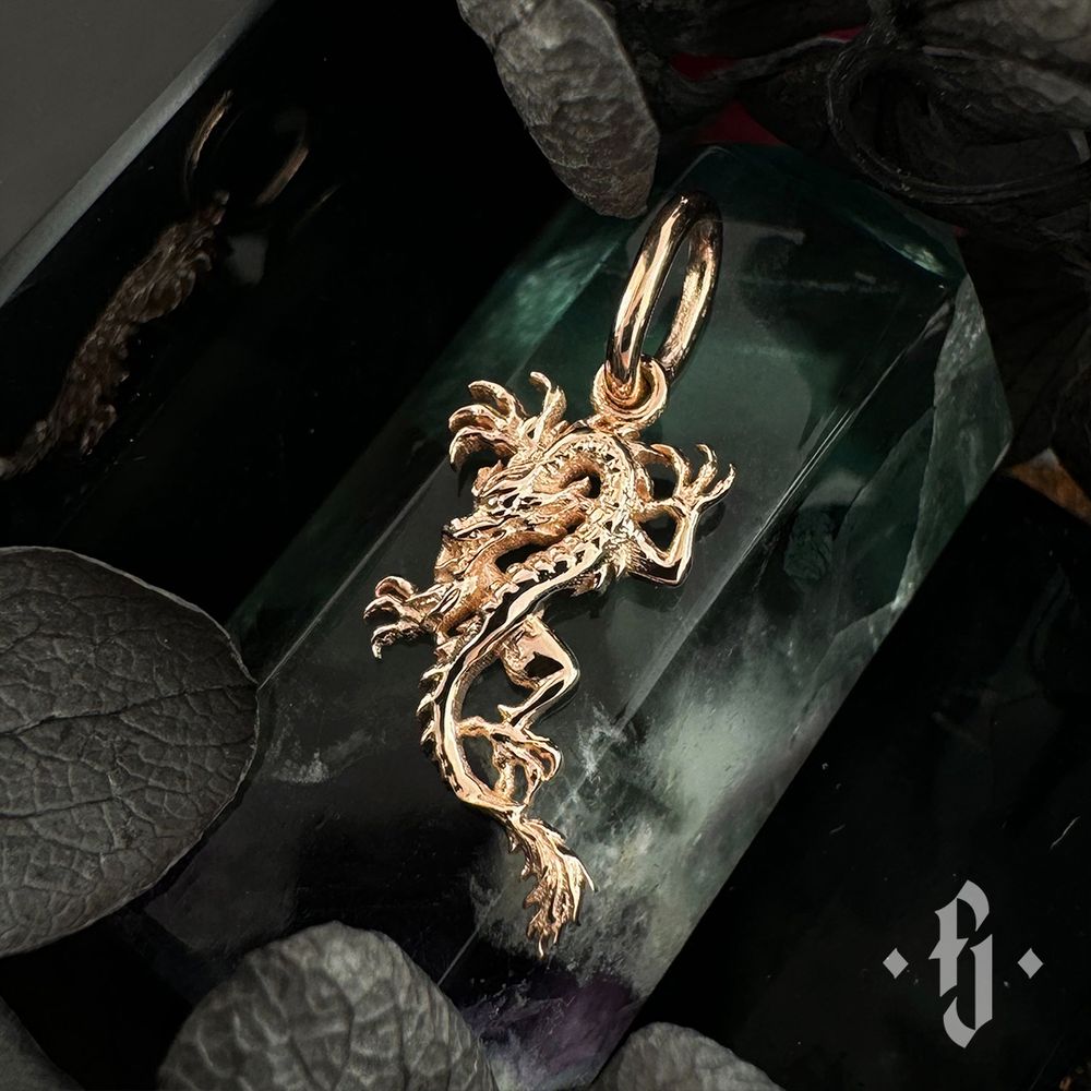 Подвеска &quot;Dragon&quot; - Розовое золото