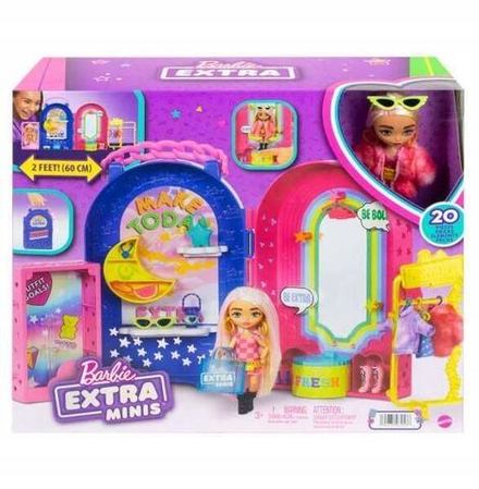 Кукла Barbie Mattel Extra Minis Игровой набор Бутик/ Магазин одежды для Барби HHN15