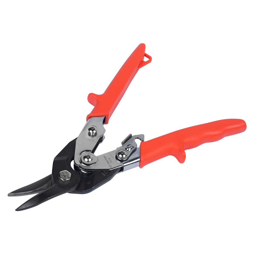 KING TONY (74250) Ножницы по металлу 260 мм, левые, загнутые