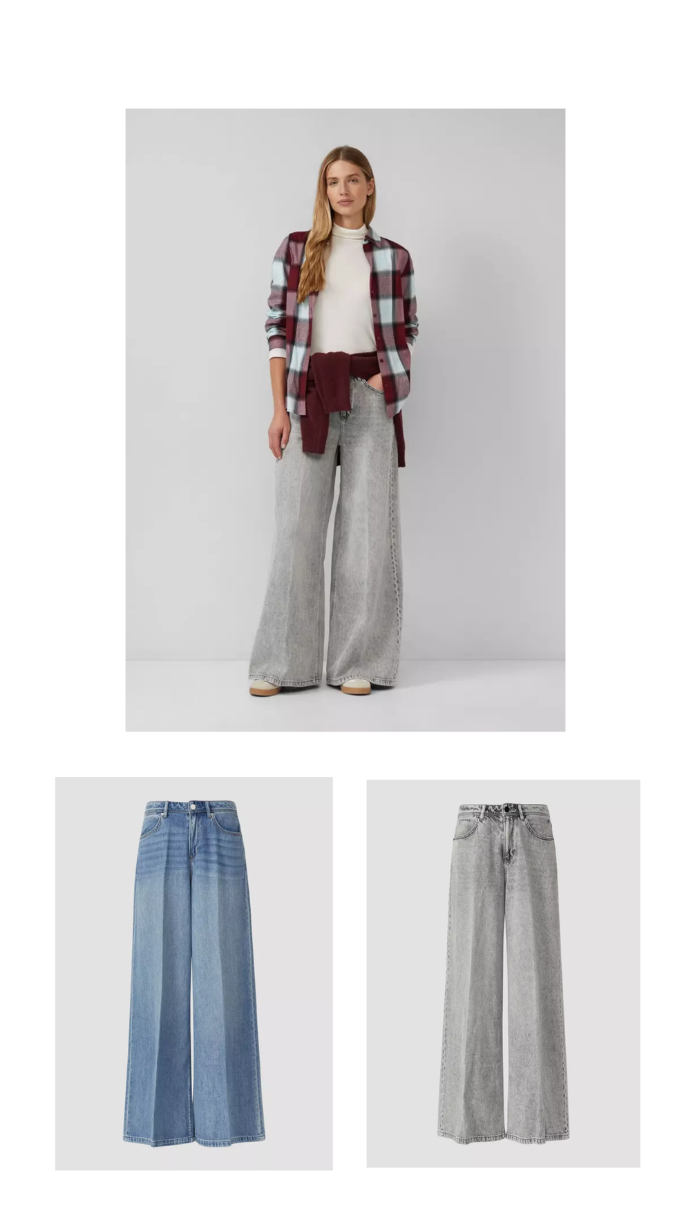 Джинсы High Rise / Extra Wide Leg s.Oliver