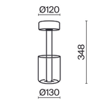 Аккумуляторный светильник Maytoni MOD229TL-L3W3K1