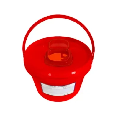 Контейнер для утилизации игл Респект класс В 5 л красный