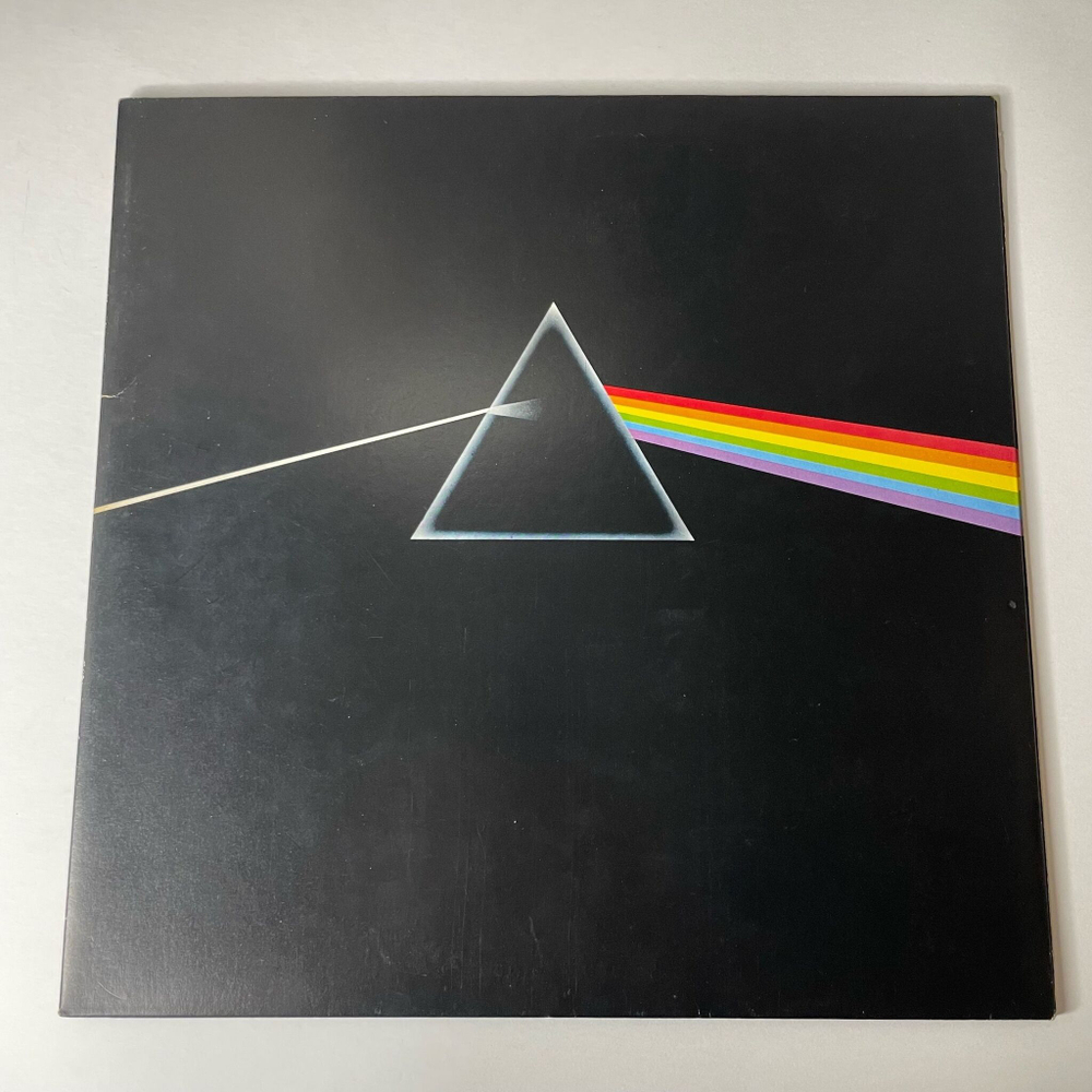 Винтажная виниловая пластинка LP Pink Floyd The Dark Side Of The Moon (Japan 1973) (No Obi) (Буклет) 1 Пресс
