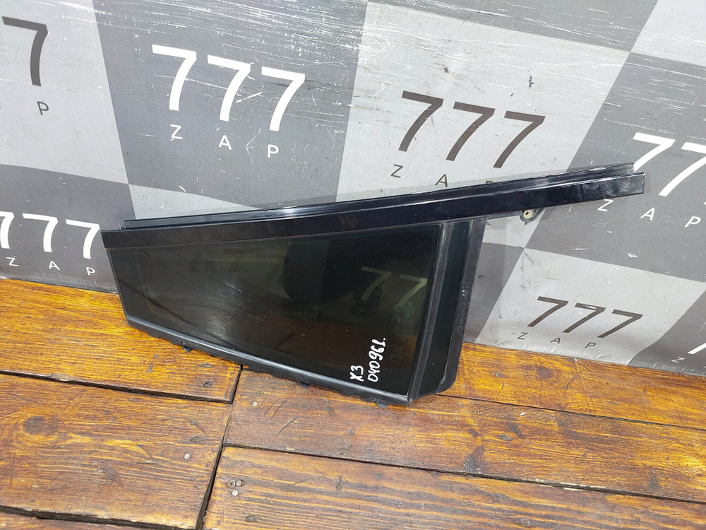 Стекло двери задней правой BMW X3 (G01) 17-24 Б/У Оригинал 51357410056