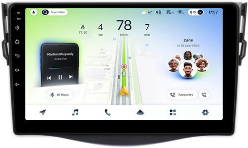 Магнитола для Toyota RAV4 3 2005-2012, Vanguard - Teyes CC4L-DTS монитор 9" IPS, Android 14, Быстрая, Snapdragon 662, CarPlay, 4G SIM-слот