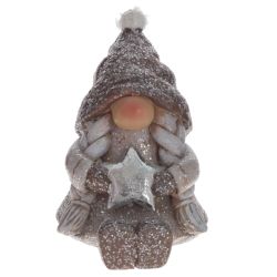 GAEM Фигурка декоративная "Гном", L6,5 W6 H7 см, 2в.