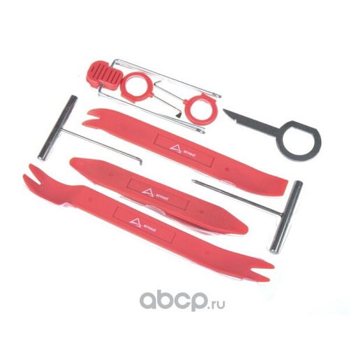 Набор приспособлений для демонтажа обшивки и мультимедиа (12 предм.) (ARNEZI)