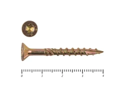 Саморез конструкционный по дереву 4,5*40 HIMTEX потайной