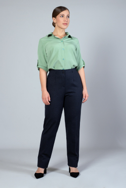 Брюки женские 04Ла, серый #369Сер0204Ла