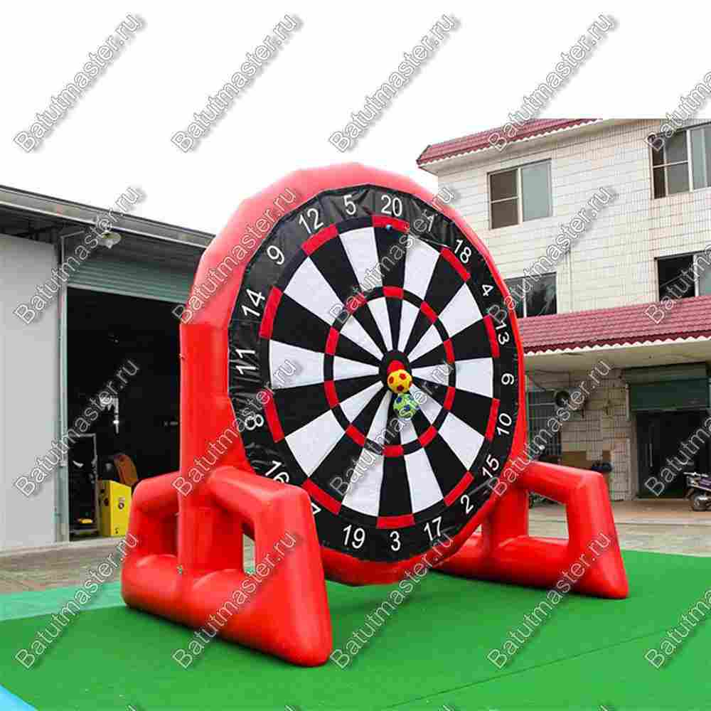 Надувной герметичный дартс «Оптима» диаметр 3,5 м, размер 3,5×1,5×3,5 м