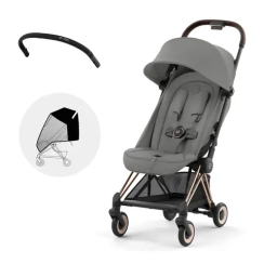 Прогулочная коляска Cybex Coya Mirage Grey Rosegold