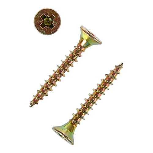 Саморез универсальный 3,5x45 желтый цинк