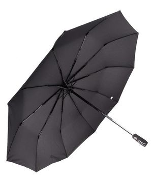 Мужской зонт Три Слона Чёрный Полный автомат 605
