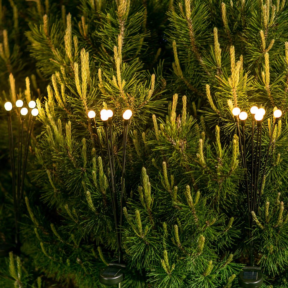 USL-S-820-PM700 FIREFLIES Садовый светильник на солнечной батарее Светлячки. 6 светодиодов. Теплый белый свет. 1xАА Ni-Mh аккумулятор в-к. IP44. TM Uniel