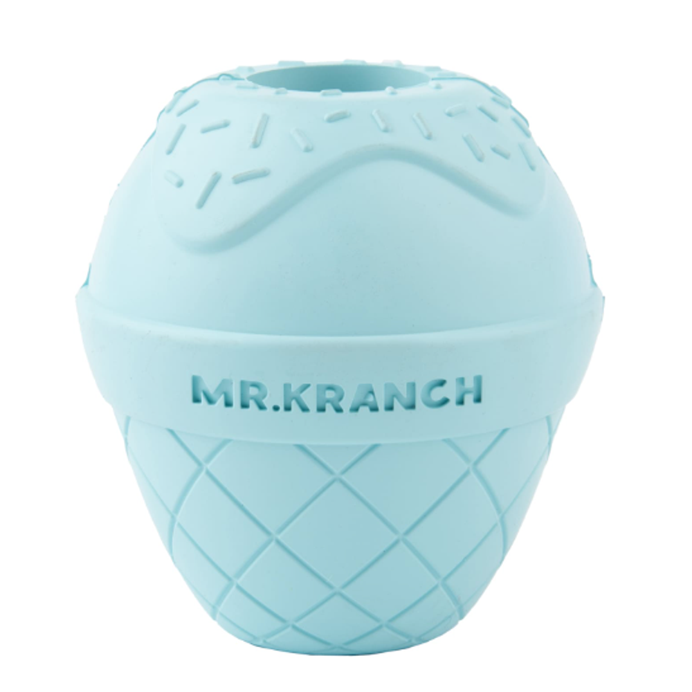 Игрушка mr.kranch для собак мороженое 8*9 см голубая с ароматом курицы (34005)
