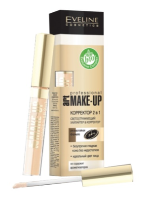 EVELINE КОРРЕКТОР 2в1 - 05 NUDE серии ART PROFESSIONAL MAKE-UP, 7мл