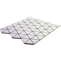 Reno White matt Мозаика из керамогранита Bonaparte белый светлый узор