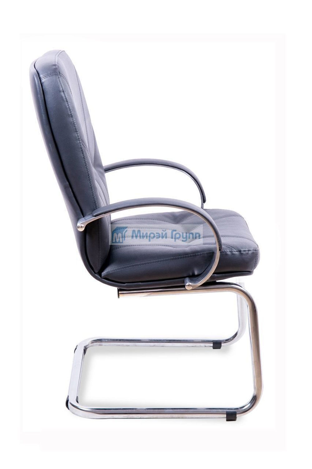 Кресло для руководителя МЕНЕДЖЕР ХРОМ КОНФЕРЕНЦ КОРОТКИЙ