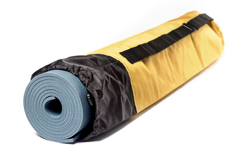 Чехол для коврика Инь Янь однотонный желтый